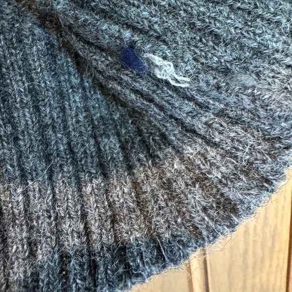 Vintage Woolrich Shetland Wool Argyle V-Neck Vest / Large - Picture 7 of 8